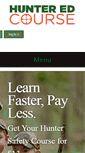 Mobile Screenshot of hunteredcourse.com